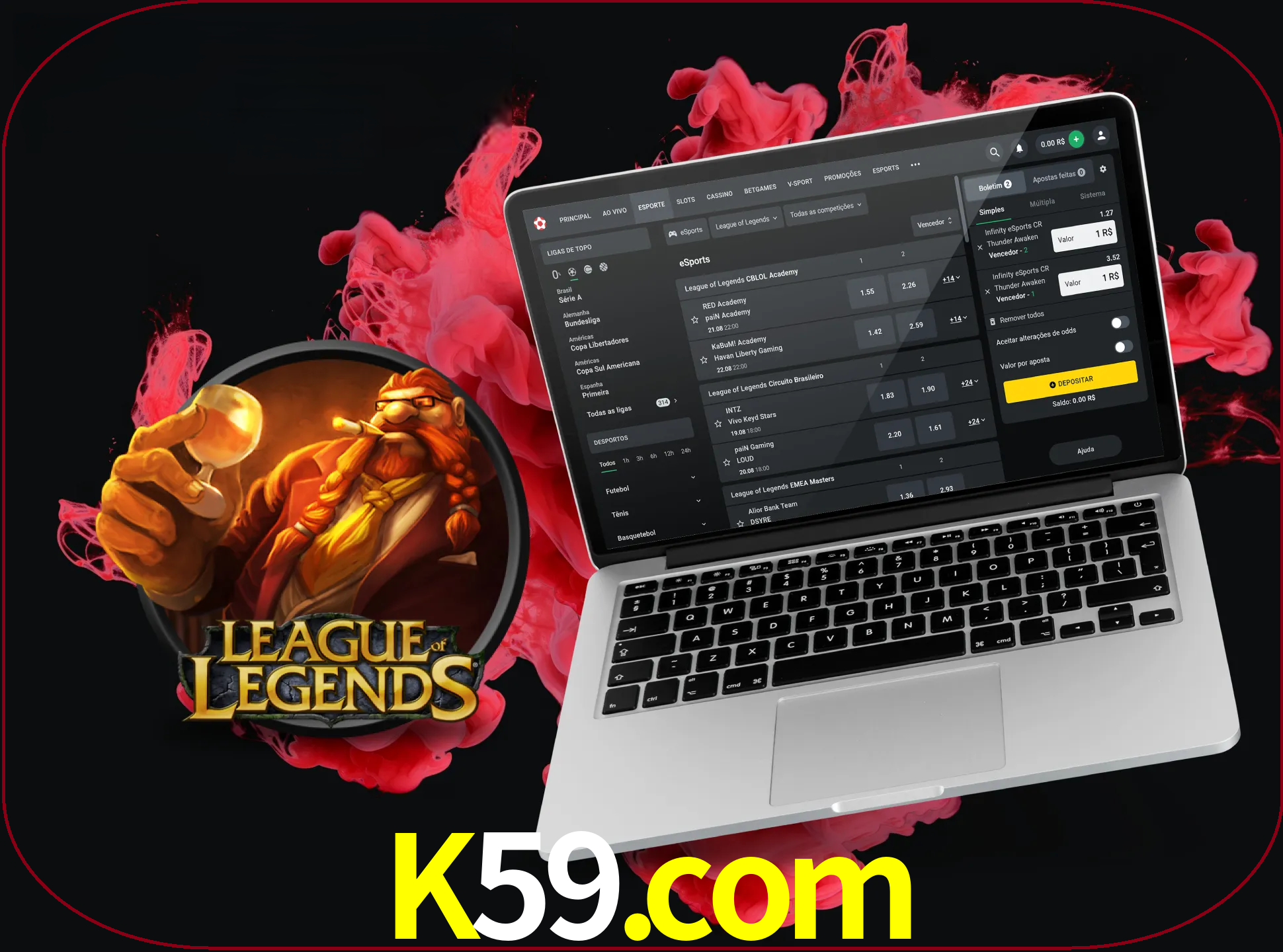 Se é um fã deste jogo, muitos torneios fantásticos que o vão surpreender estão disponíveis no k59.
